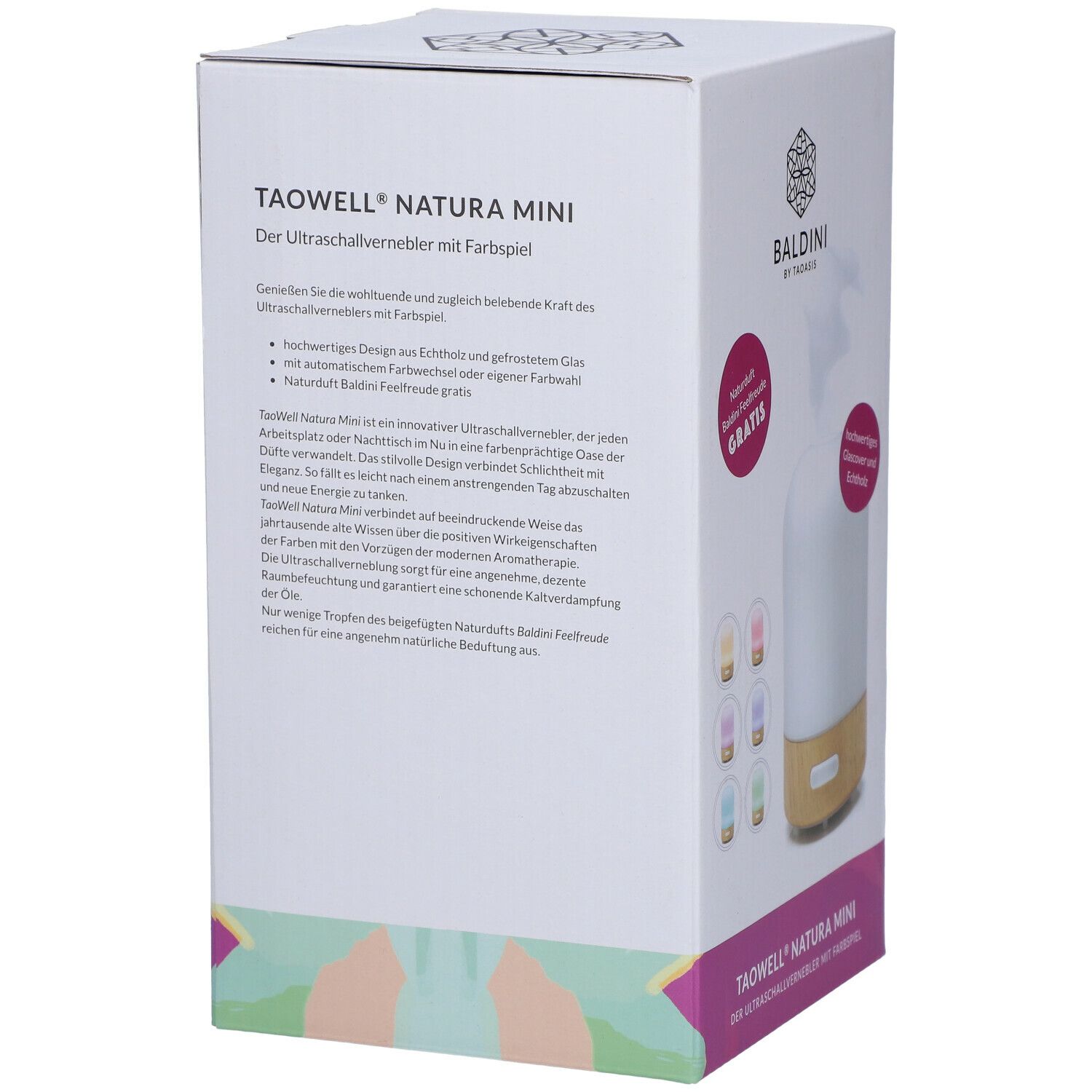 TAOASIS ® TAOWELL Natura Mini mit 5 ml Öl