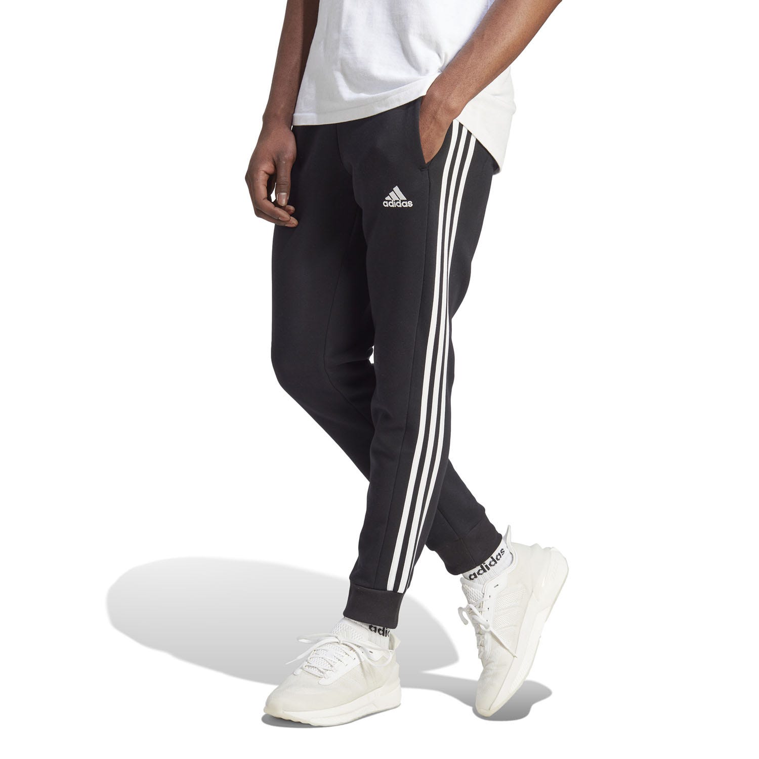 adidas  Essentials 3-Stripes Fleece Pants