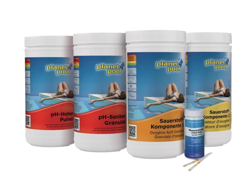 Planet Pool chlorfrei, 5-teilig Starterset chlorfrei