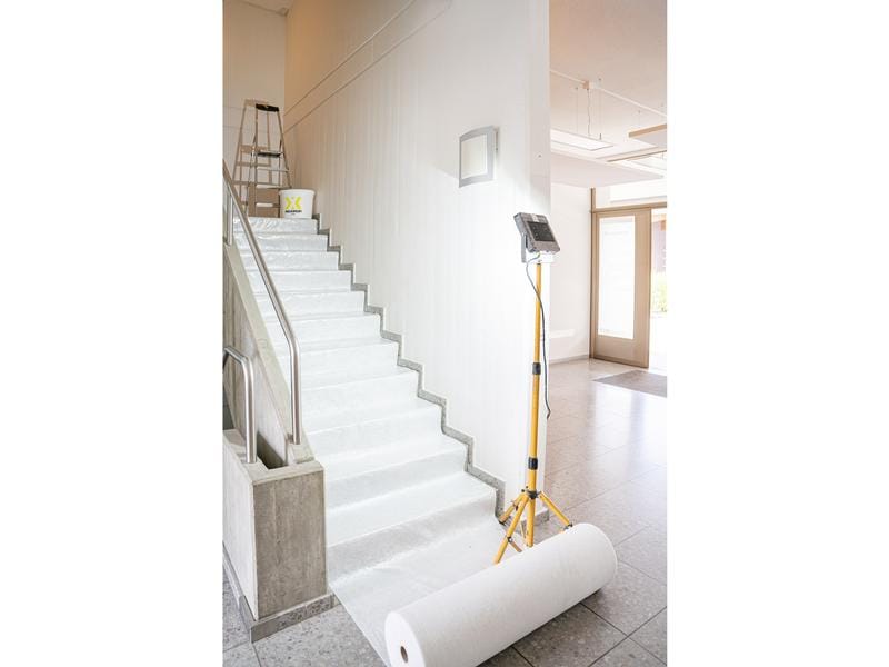 FloorOne Abdeckvlies Premium 180g/M2- 1m x 50m Abdeckfolie