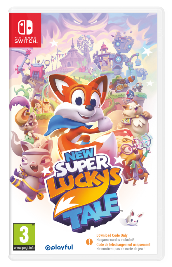 New Super Lucky's Tale (Code in a Box)- Nintendo Switch
