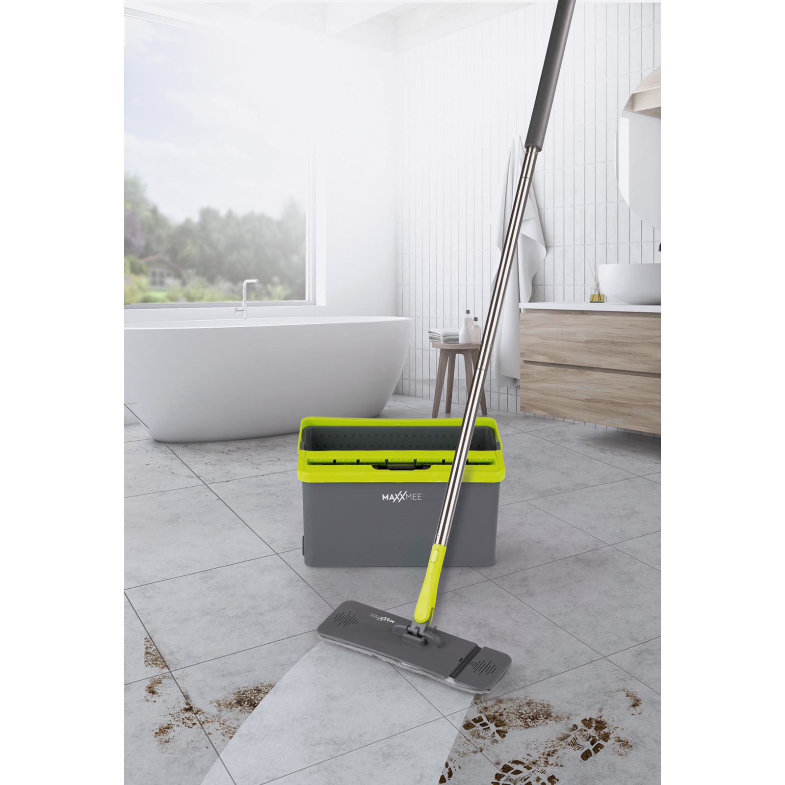 MAXXMEE Ersatztücher Flat-Mopp
