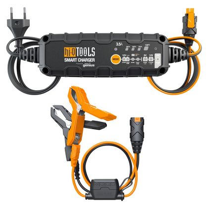 Chargeur HI-Q TOOLS DE BATTERIE PM3500, 6/12V 3,5A À PLOMB ACIDE+LITHIUM Universel