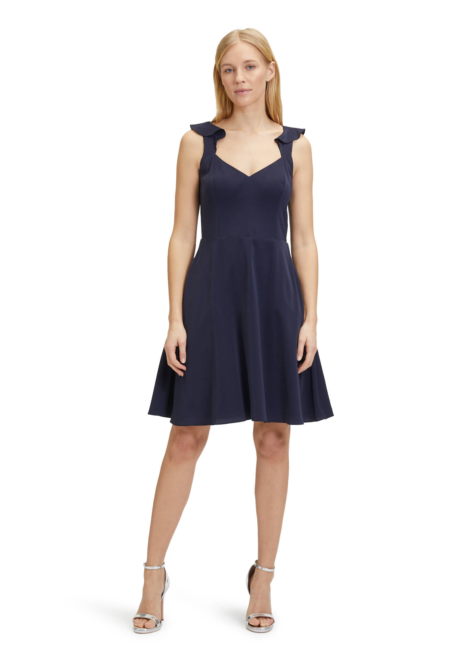 Vera Mont| Damen Cocktailkleid mit Volant