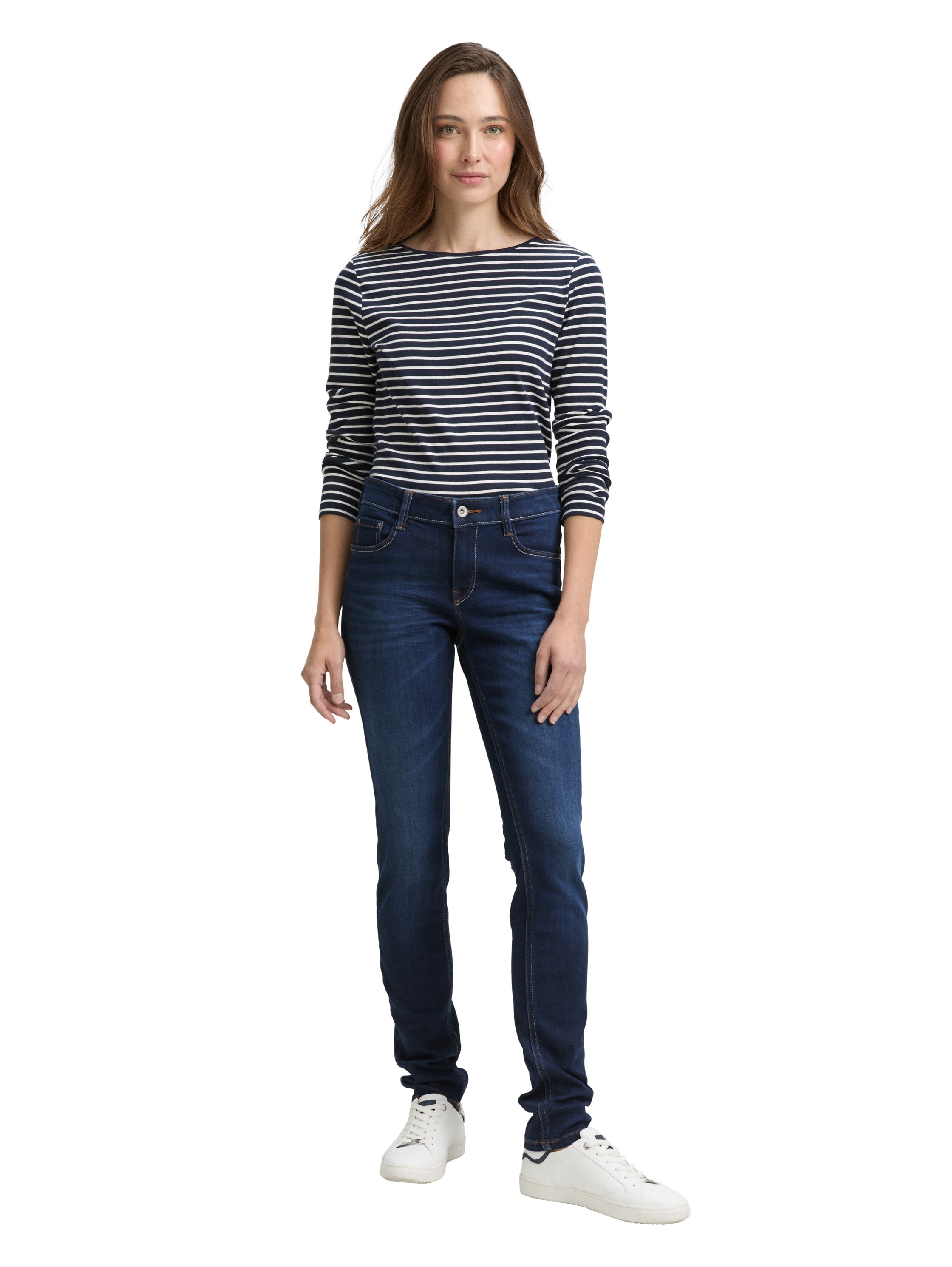 TOM TAILOR Slim-fit-Jeans »LUCIE« mit Viskose und Stretch - 5-Pocket-Style