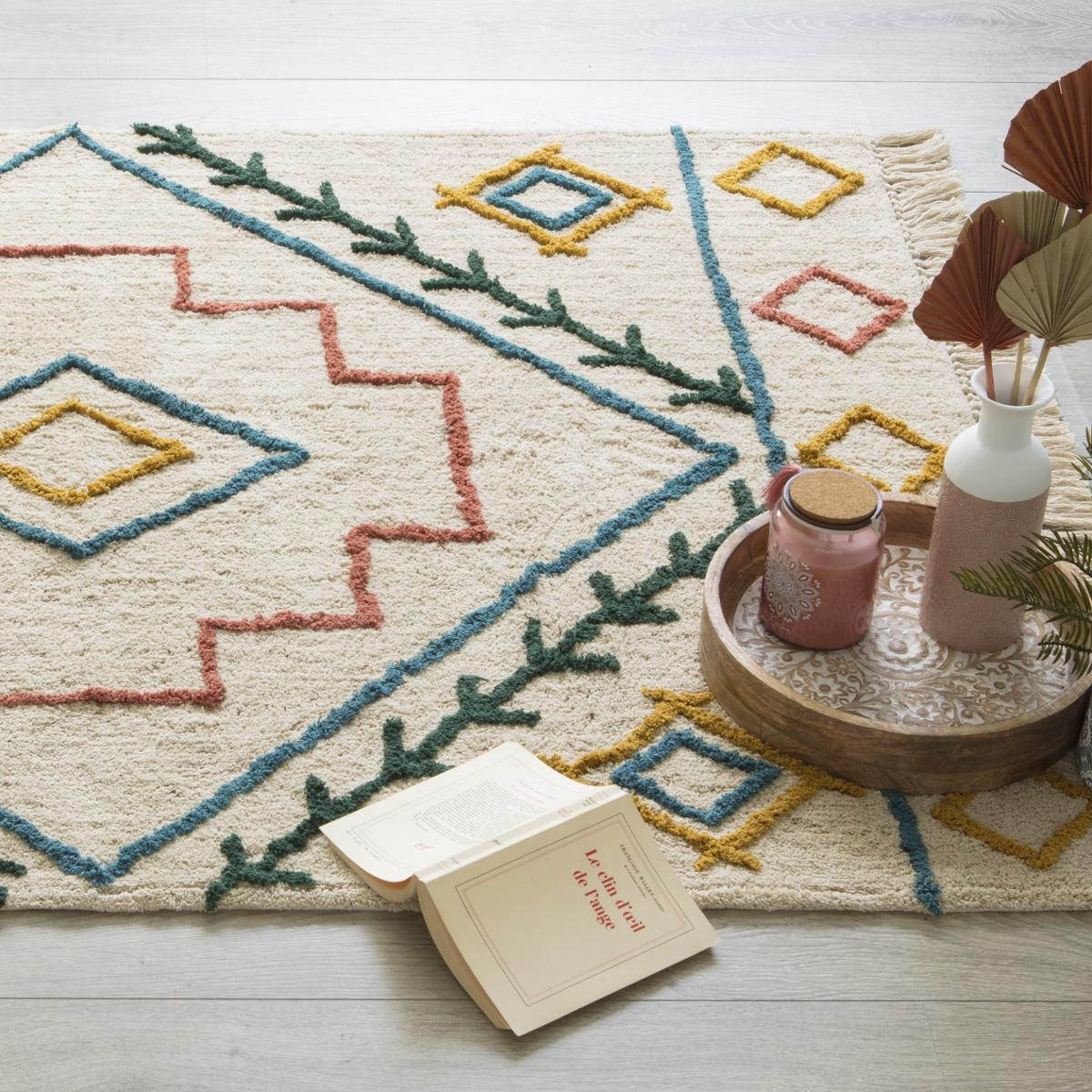 TAPIS TUFT ETNICOLOR D.120X170CM