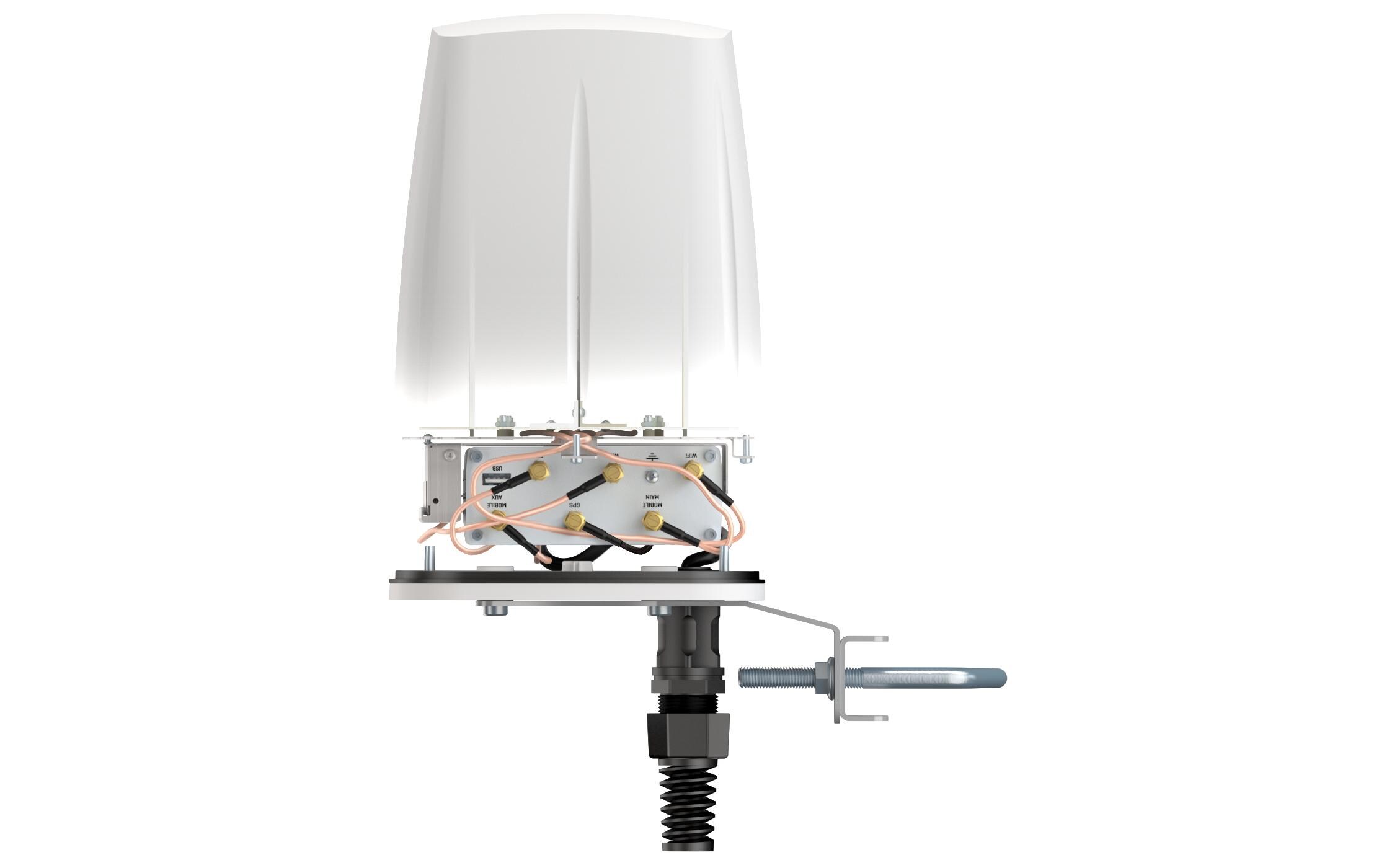 LTE-Antenne QuSpot AX11S Outdoor Gehäuse für RUTX11<br>IP67 Outdoor Gehäuse für Teltonika RUTX11