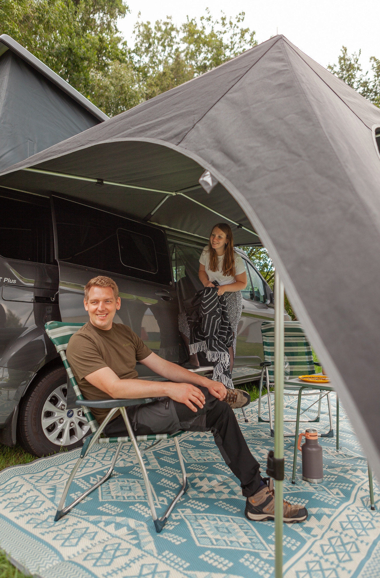 Campooz Outdoormatte - Zeltteppich 480x210