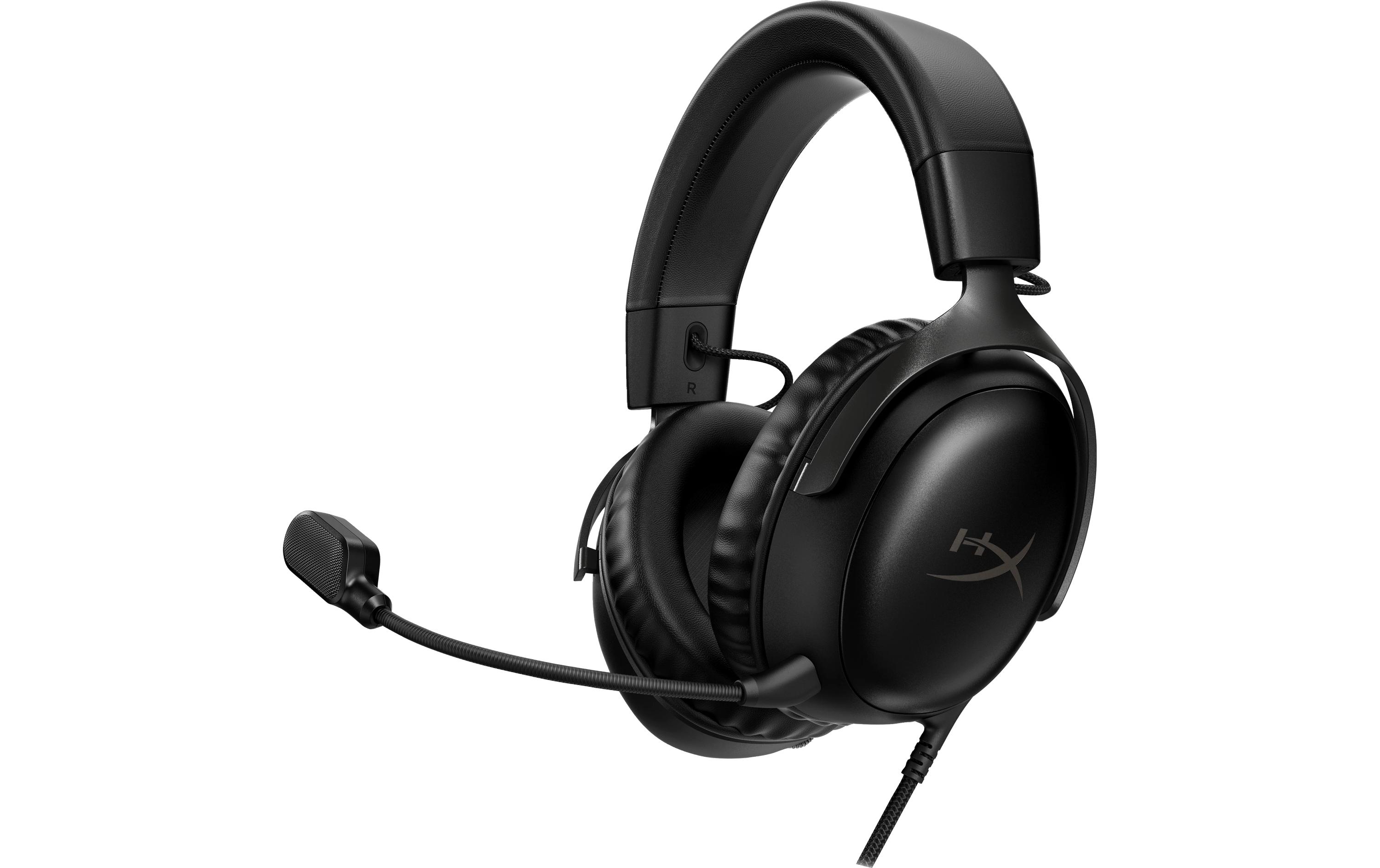 Headset Cloud III SchwarzKomfortables Gaming-Headset für PC und Spielkonsolen