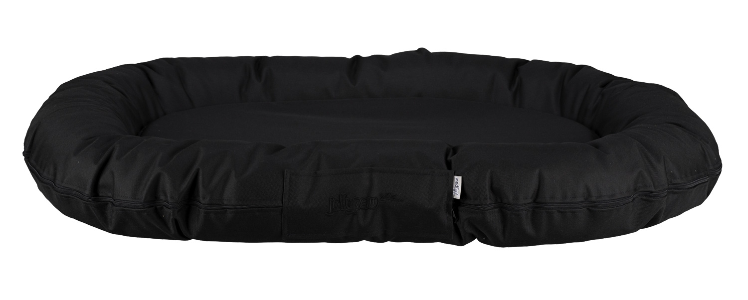 Jollypaw Kissen Jannis 100x75 cm schwarz
