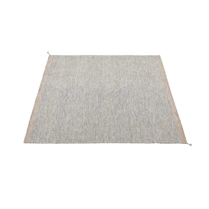 Muuto - Ply Rug 240 x 240 cm, schwarz-weiss