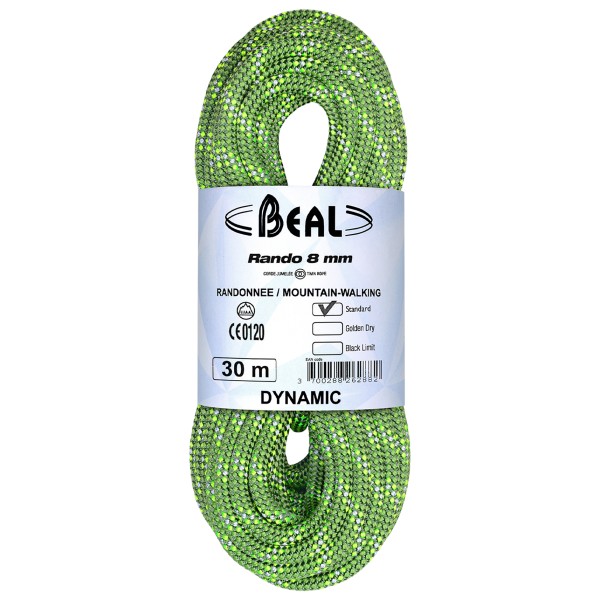 Beal - Rando 8 mm - Corde jumelée