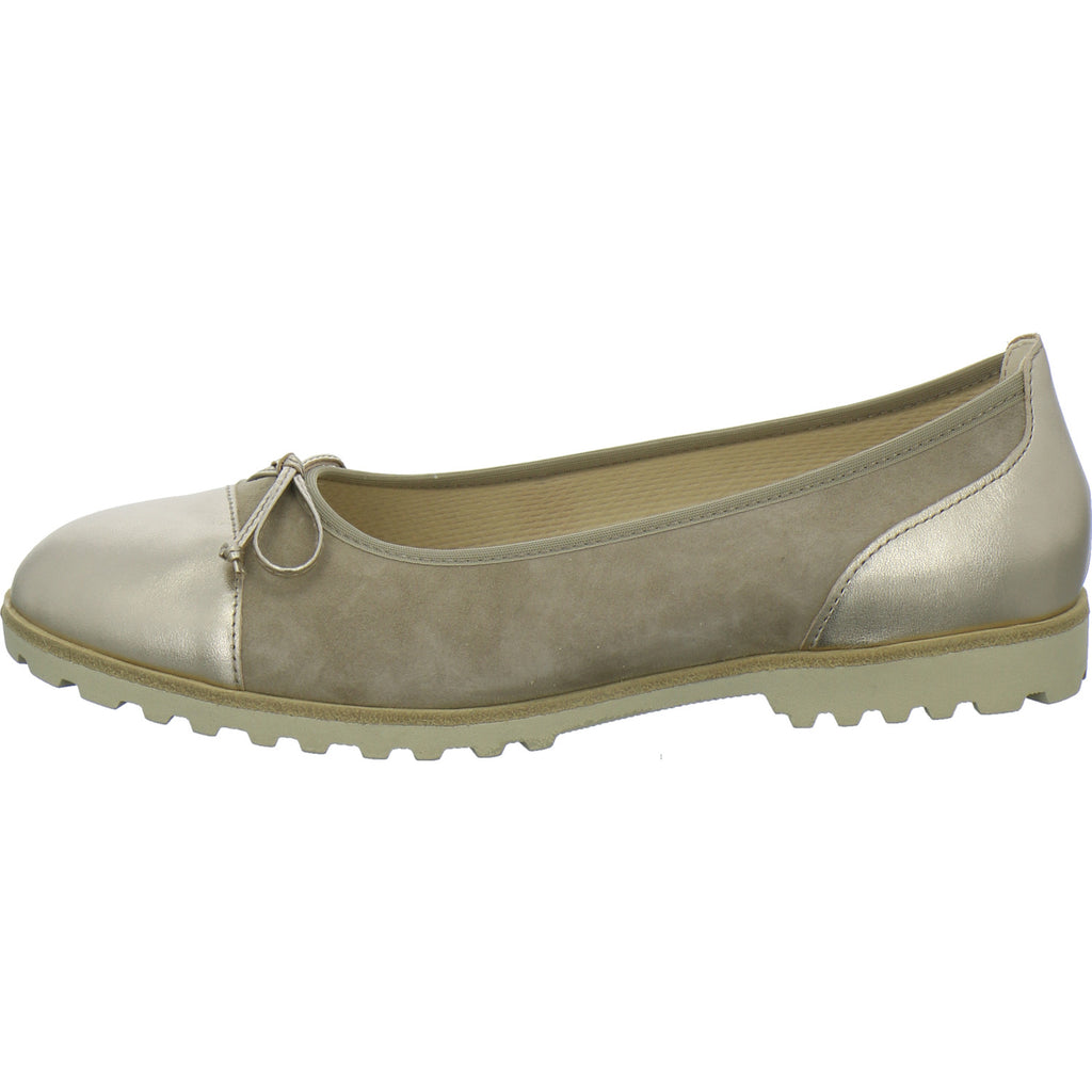 Gabor Ballerina u. Pumps Damen Beige-kombi