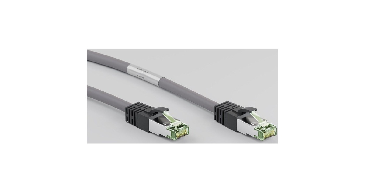 goobayPatchkabel Cat.8.1 S/FTP  (Grijs, 3 meter)