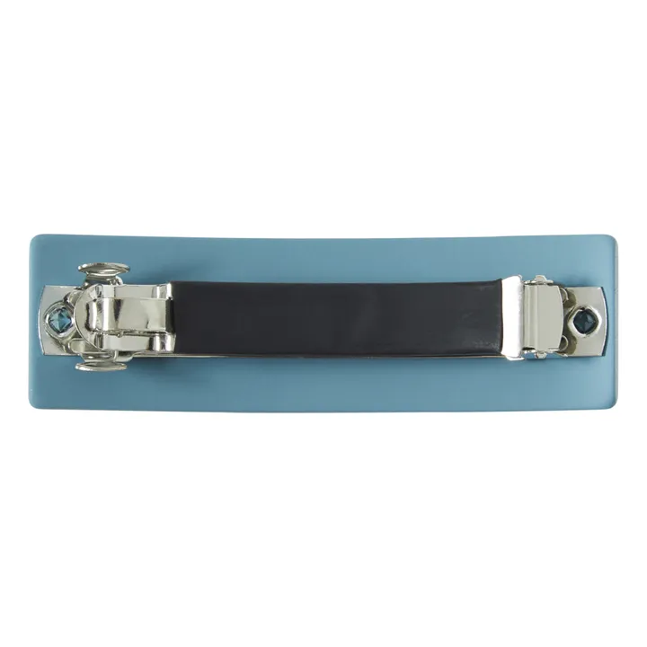 Grech & Co Barrette fleurs | Bleu