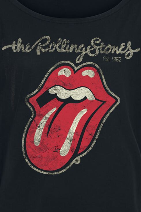 Langue Usée | The Rolling Stones T-Shirt Manches courtes