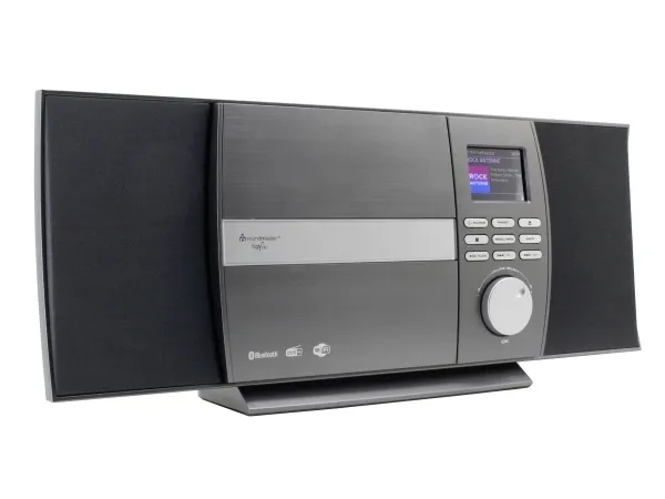 Soundmaster ICD1010AN, 10 W, FM, 3,5 mm, Grå, 230 V, 50 Hz