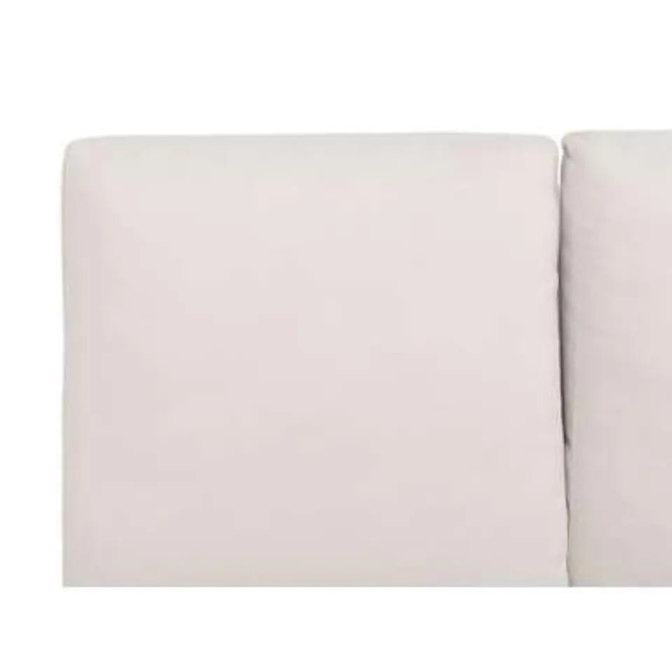 MELLE - Tweepersoonsbed - Beige - 180 x 200 cm - Chenille