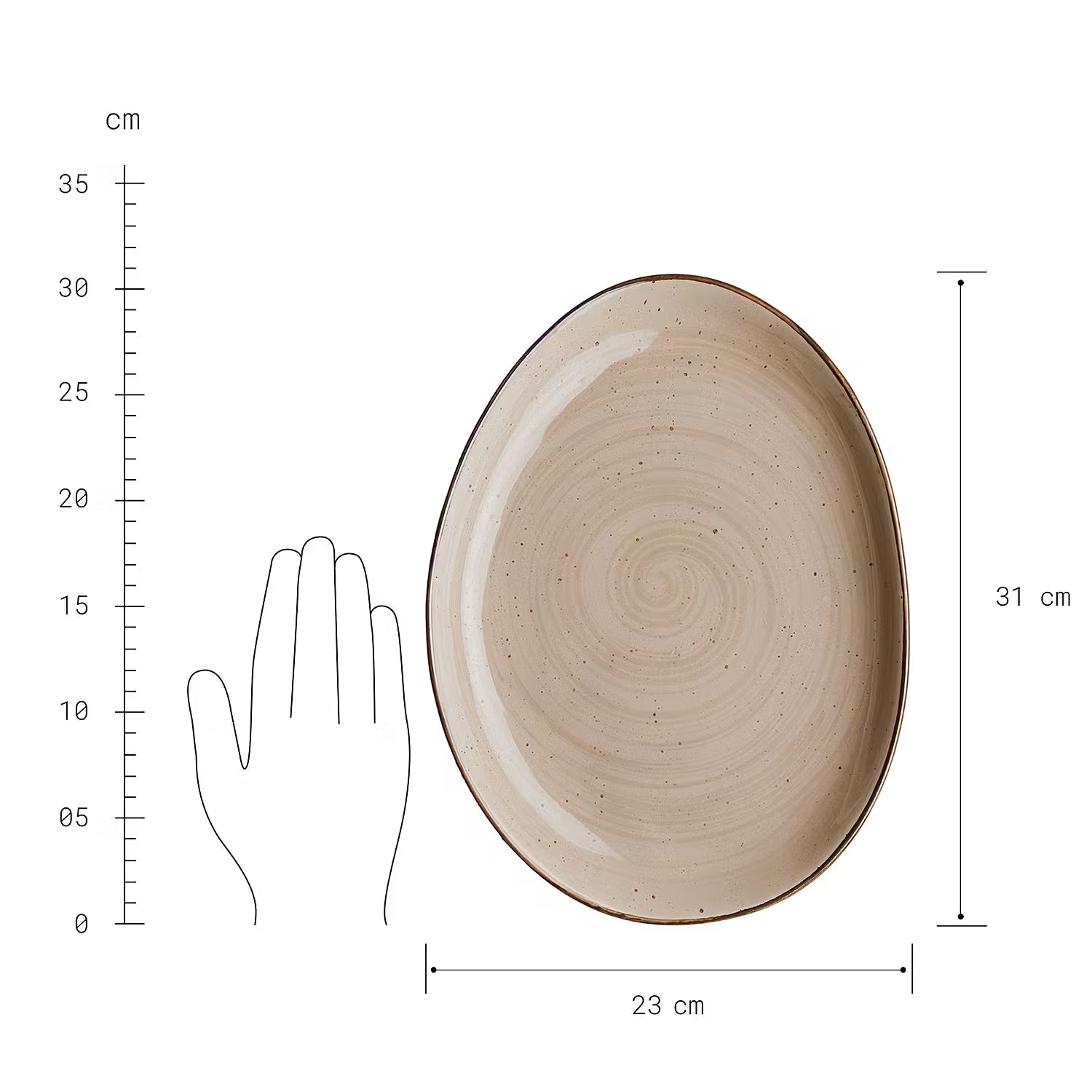 FINCA Platzteller 4er-Set