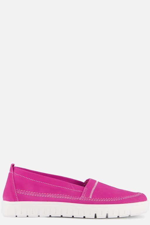 Feyn Instappers roze Suede