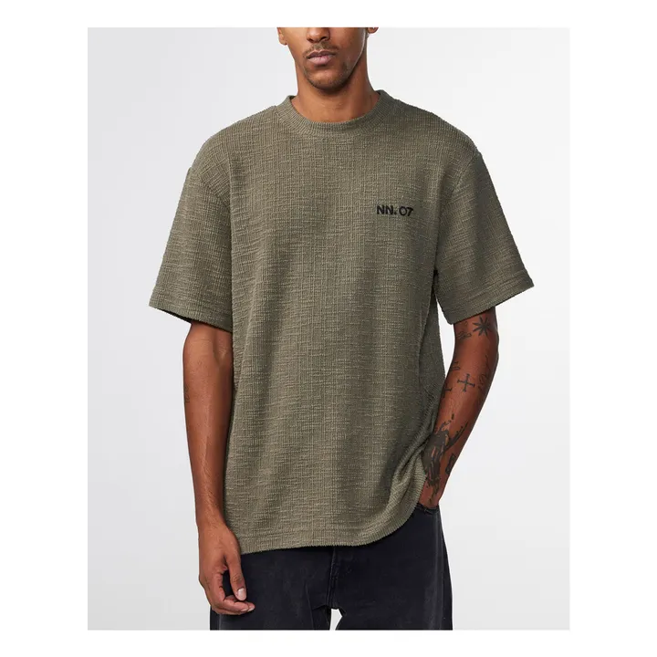 NN. 07 T-shirt Nat 3520 Coton Pima | Vert kaki