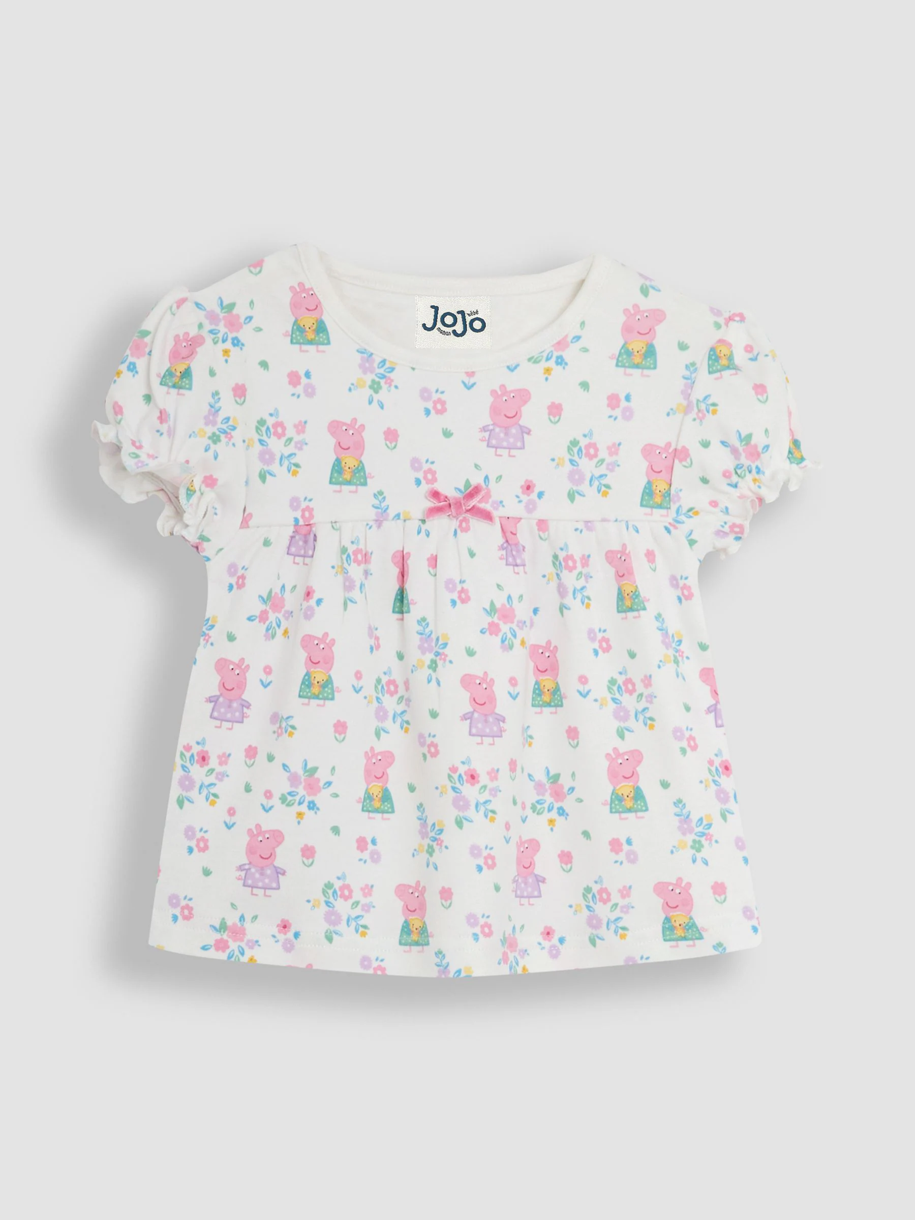JoJo Maman Bébé - Jersey pyjama met Peppa Pig
