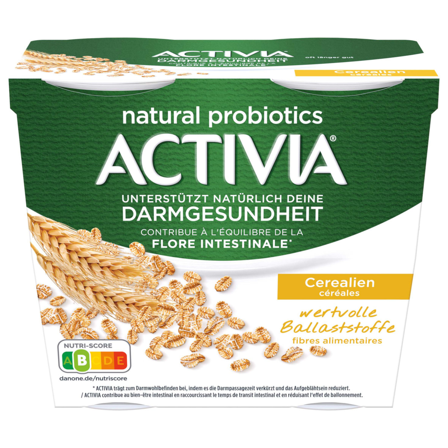 Activia probiotischer Joghurt Cerealien 4x115g