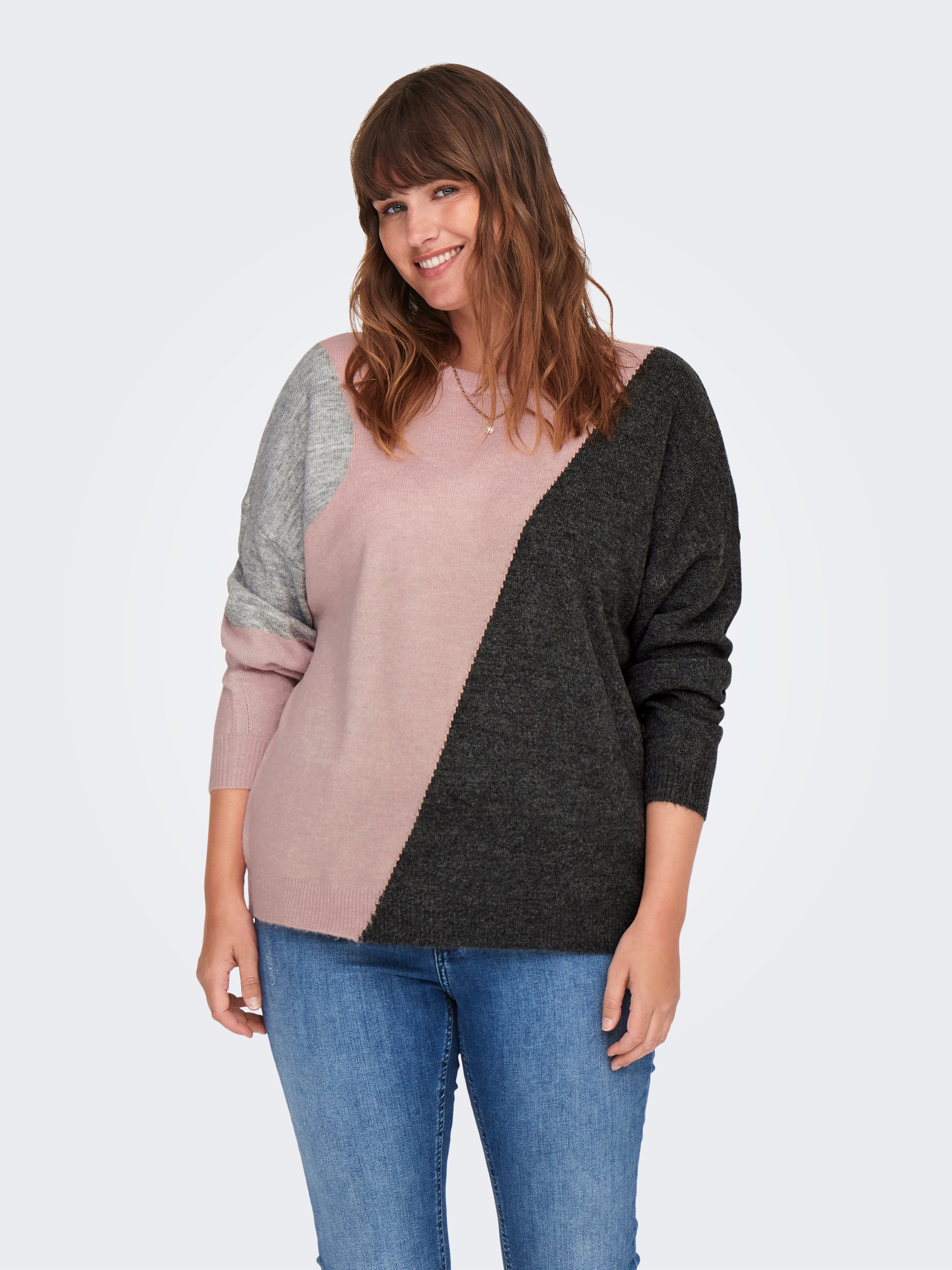 CARSILJA Strickpullover Rose Smoke