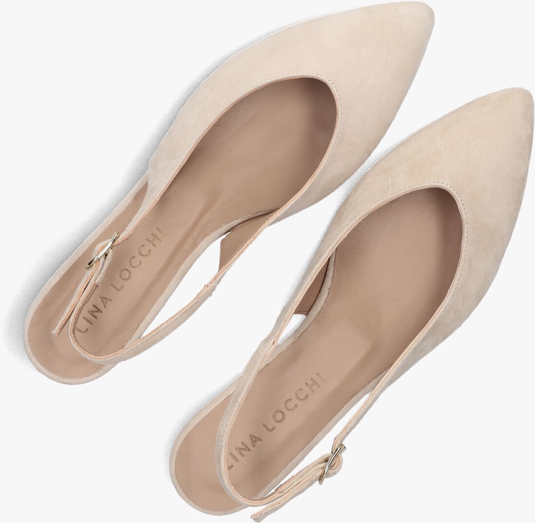 beige lina locchi slingbacks 010-72