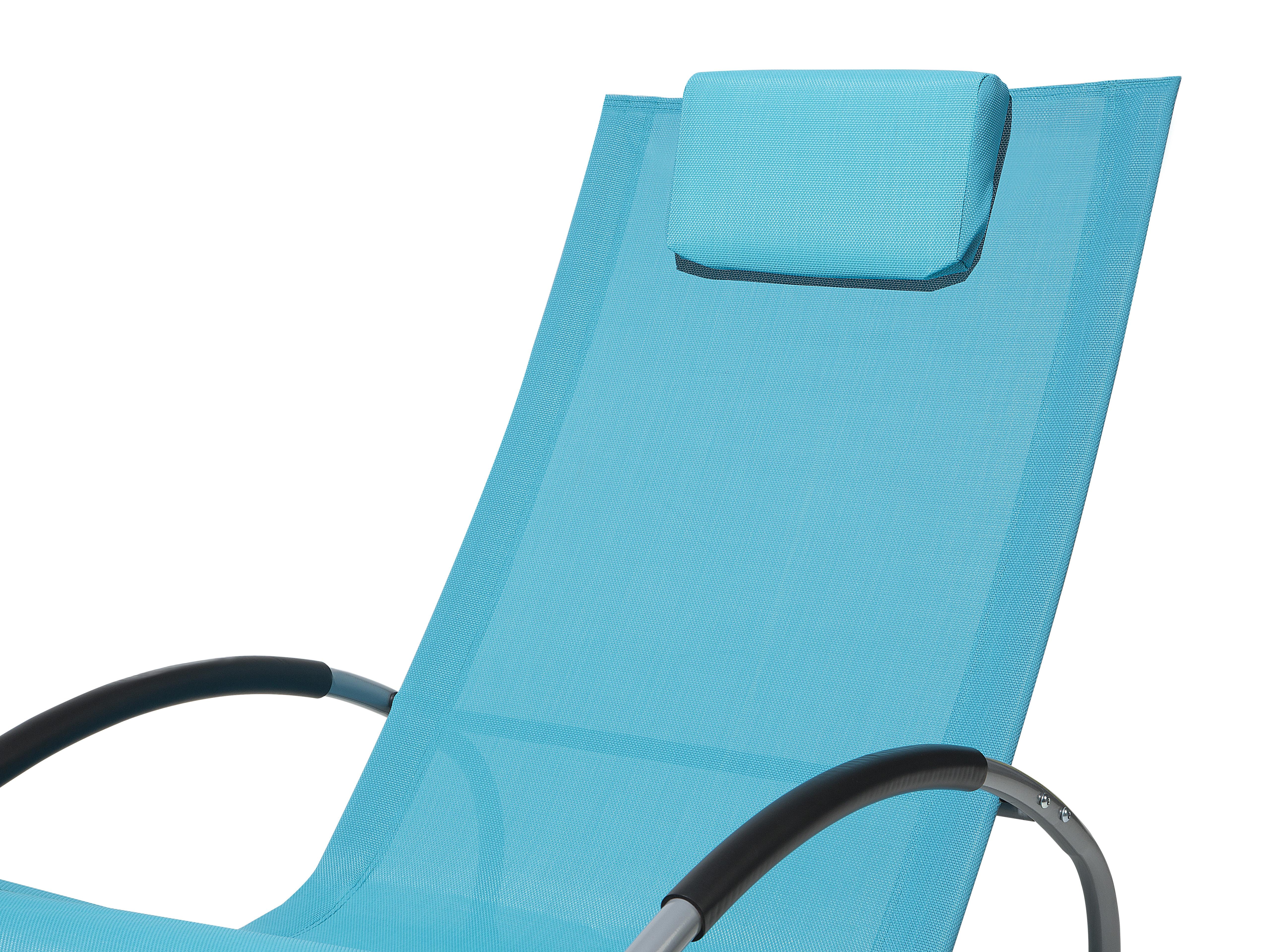 Schommel-ligstoel CAMPO Metaal Turquoise