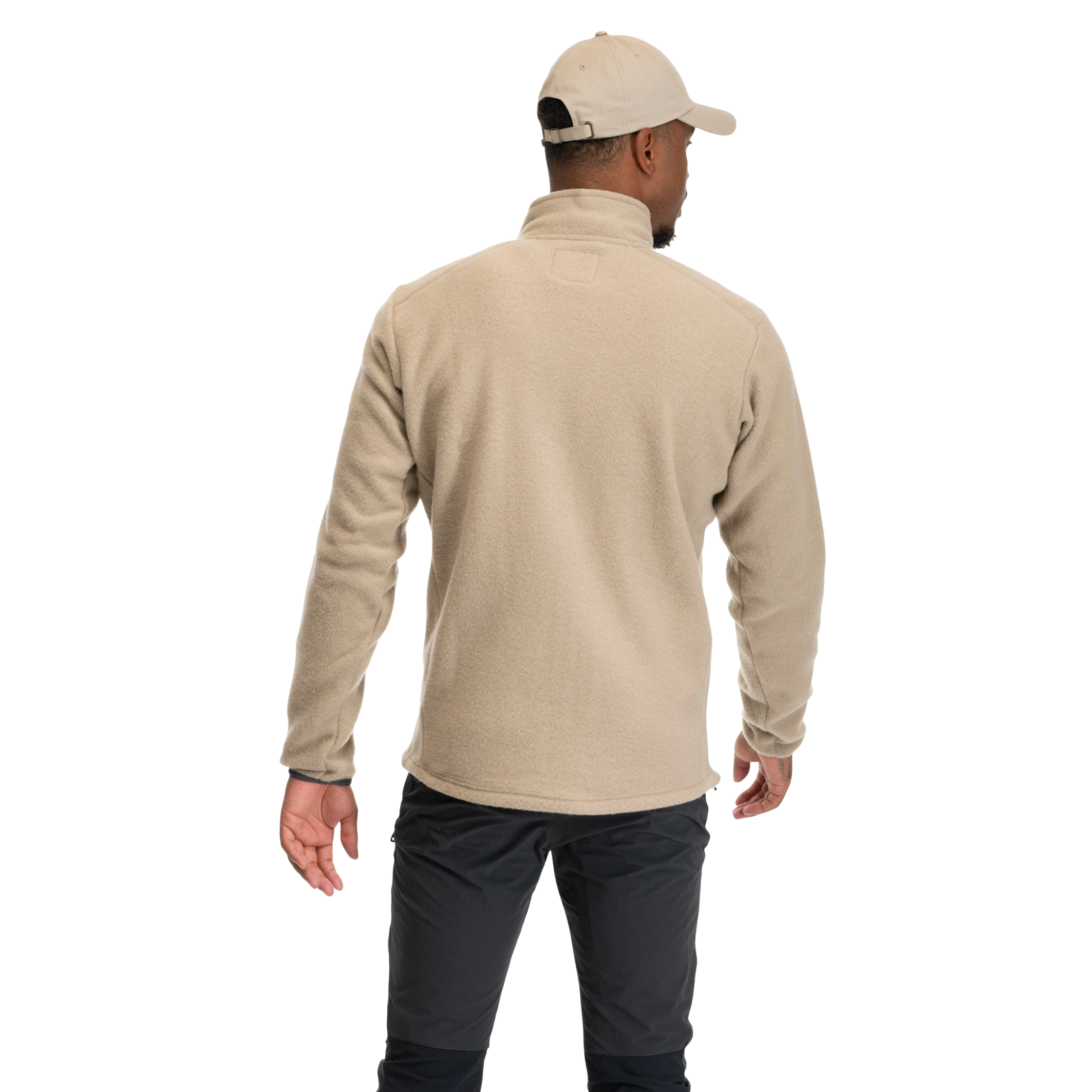 Rabot Merino Fleece Midlayer Jacket Men Sandstone