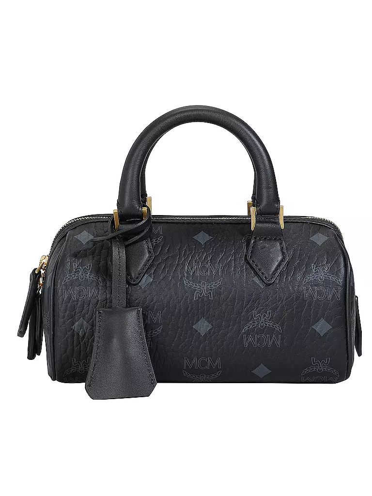 MCM Ledertasche - Henkeltasche ELLA BOSTON schwarz