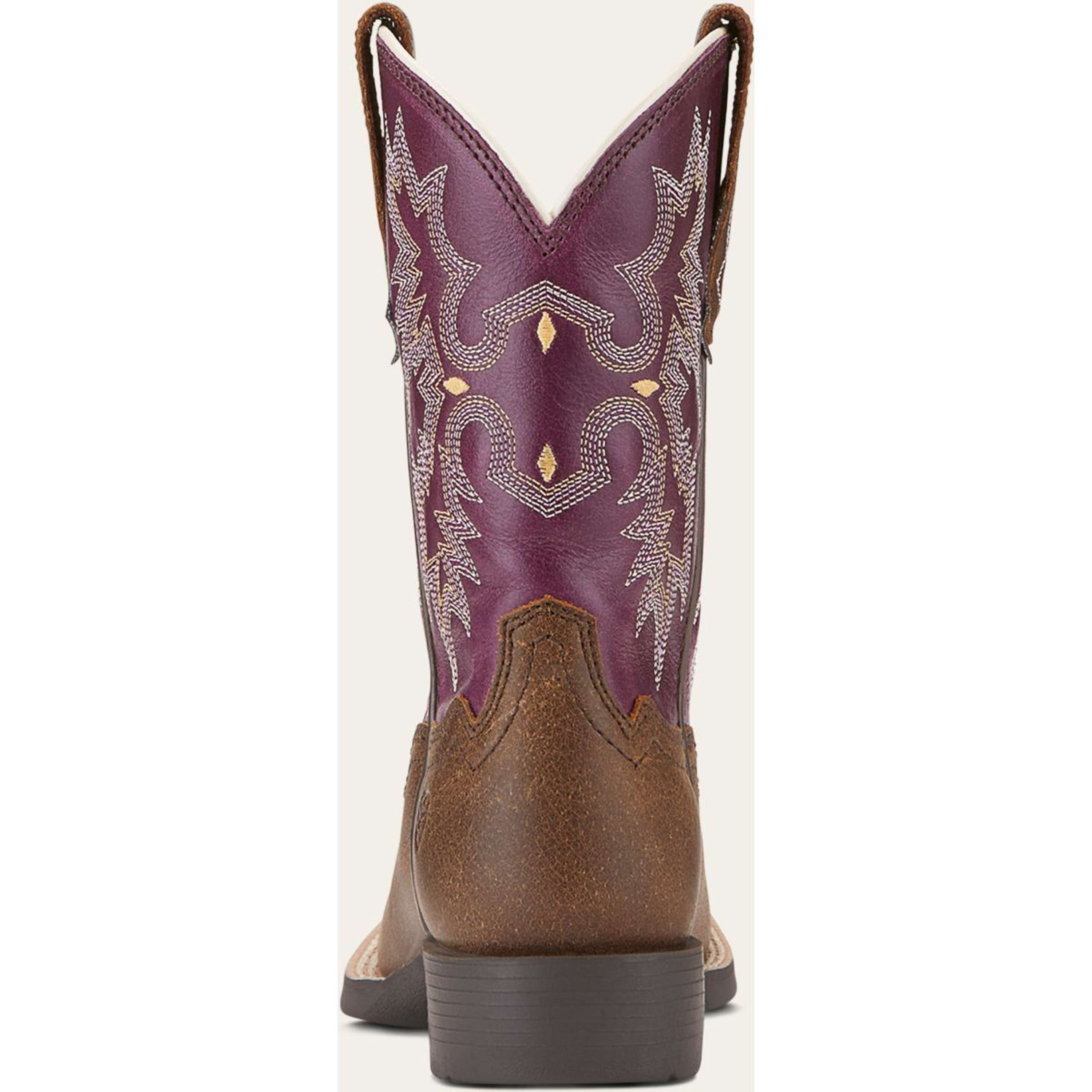 Ariat Westernlaarzen YTH Tombstone VNTG Bruin
