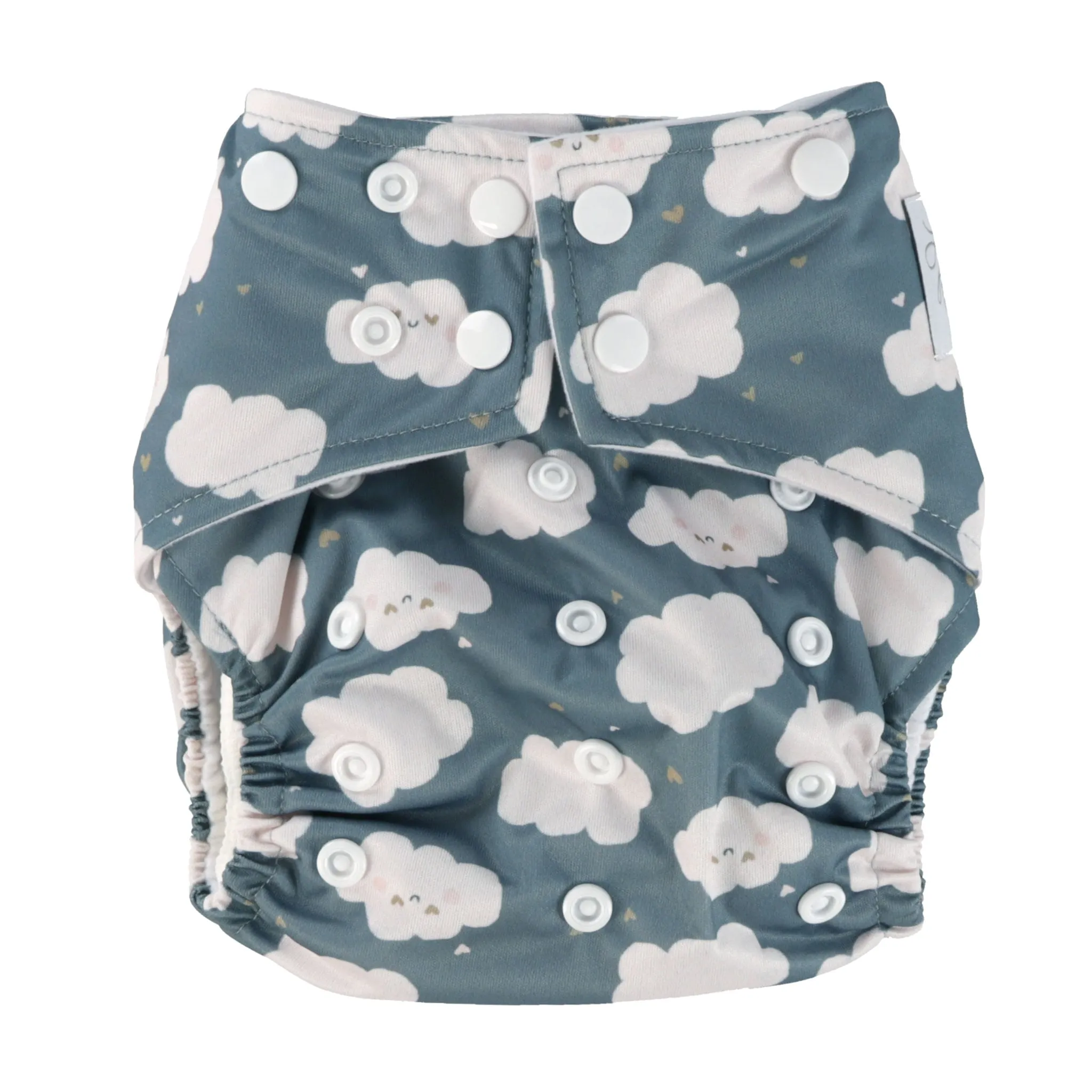 La Petite Ourse Couche Lavable 10-35lb - Nuages