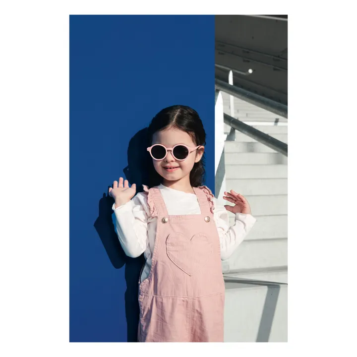 IZIPIZI Lunettes de Soleil #D Kids Plus | Rose pâle