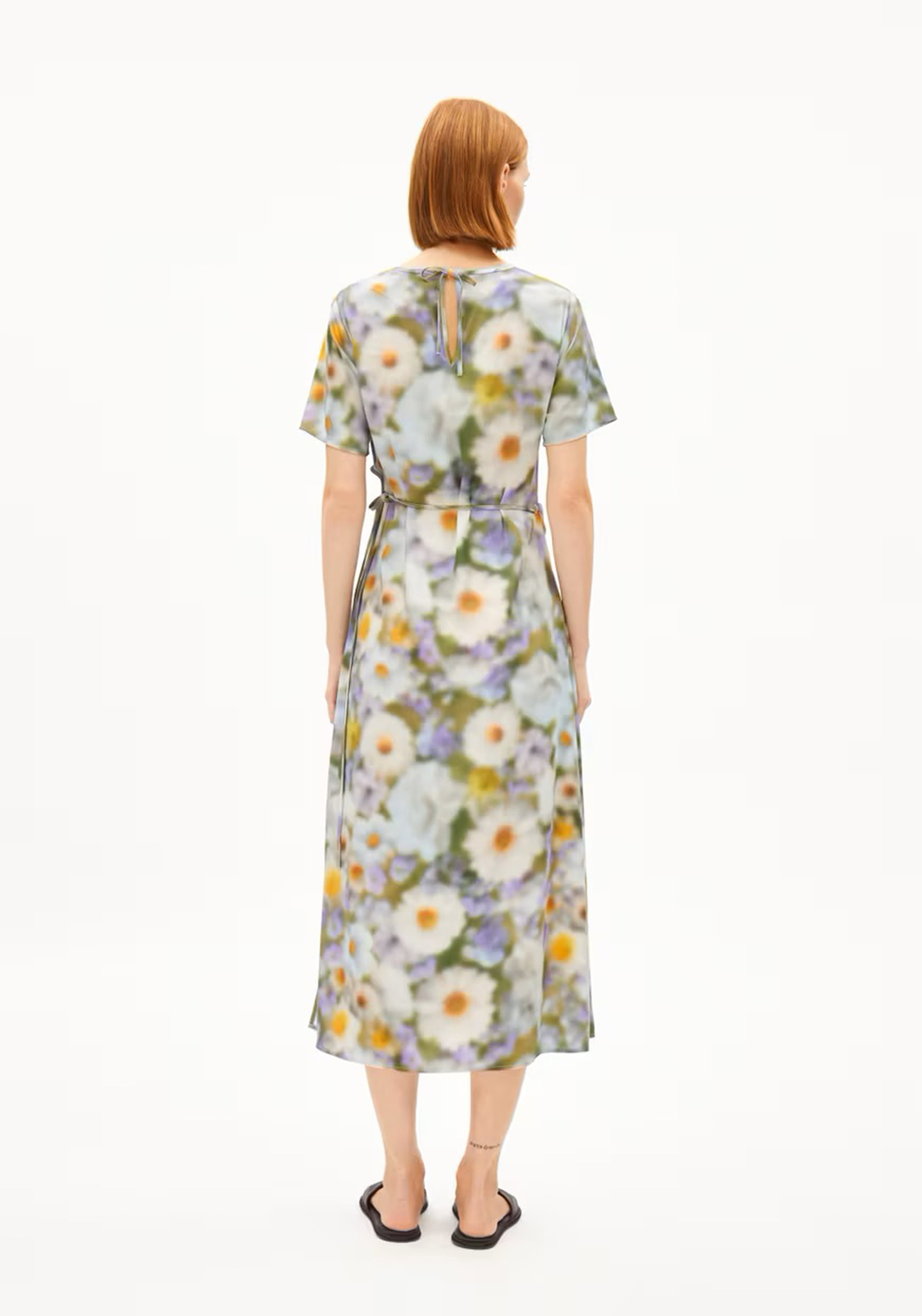Armedangels Jerseykleid Sedisaa Green Garden Seagreen