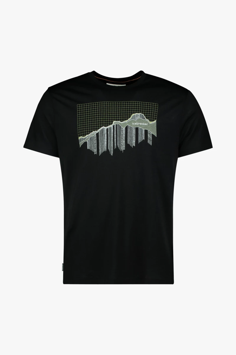 icebreaker Merino 150 Tech Lite III Pinnacle Grid Herren T-Shirt