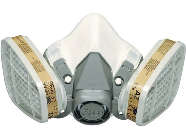 3M K6055, Gass- og damppatron, 1 stykker, A2, Grå