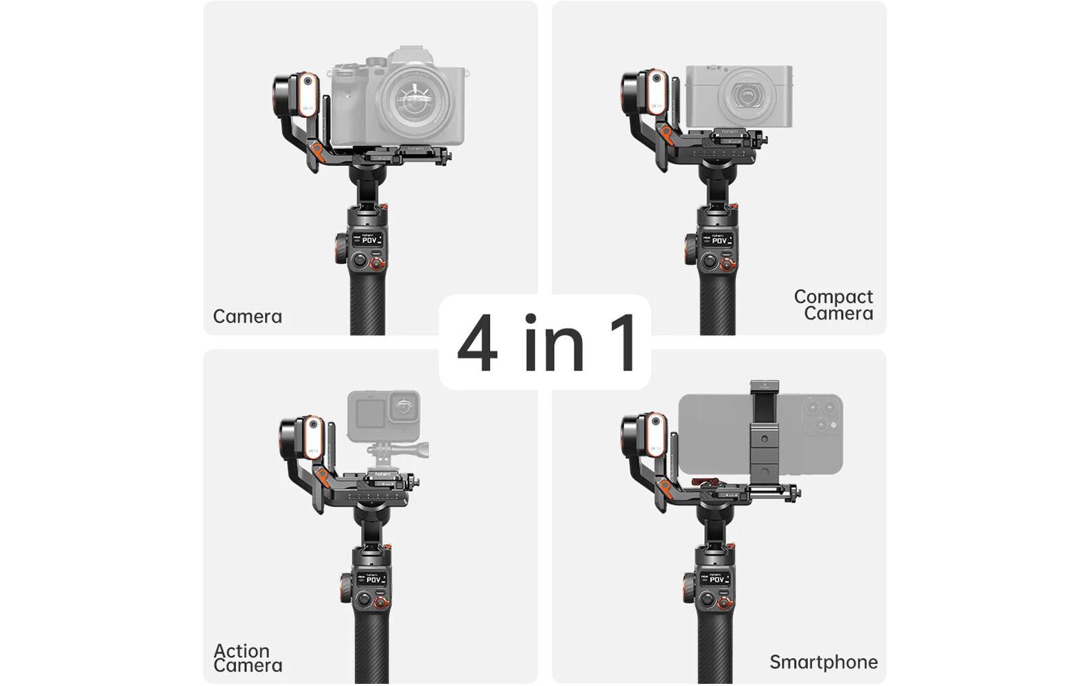 Gimbal iSteady MT2 Kit<br>Gimbal-Kit für Smartphone und Kamera
