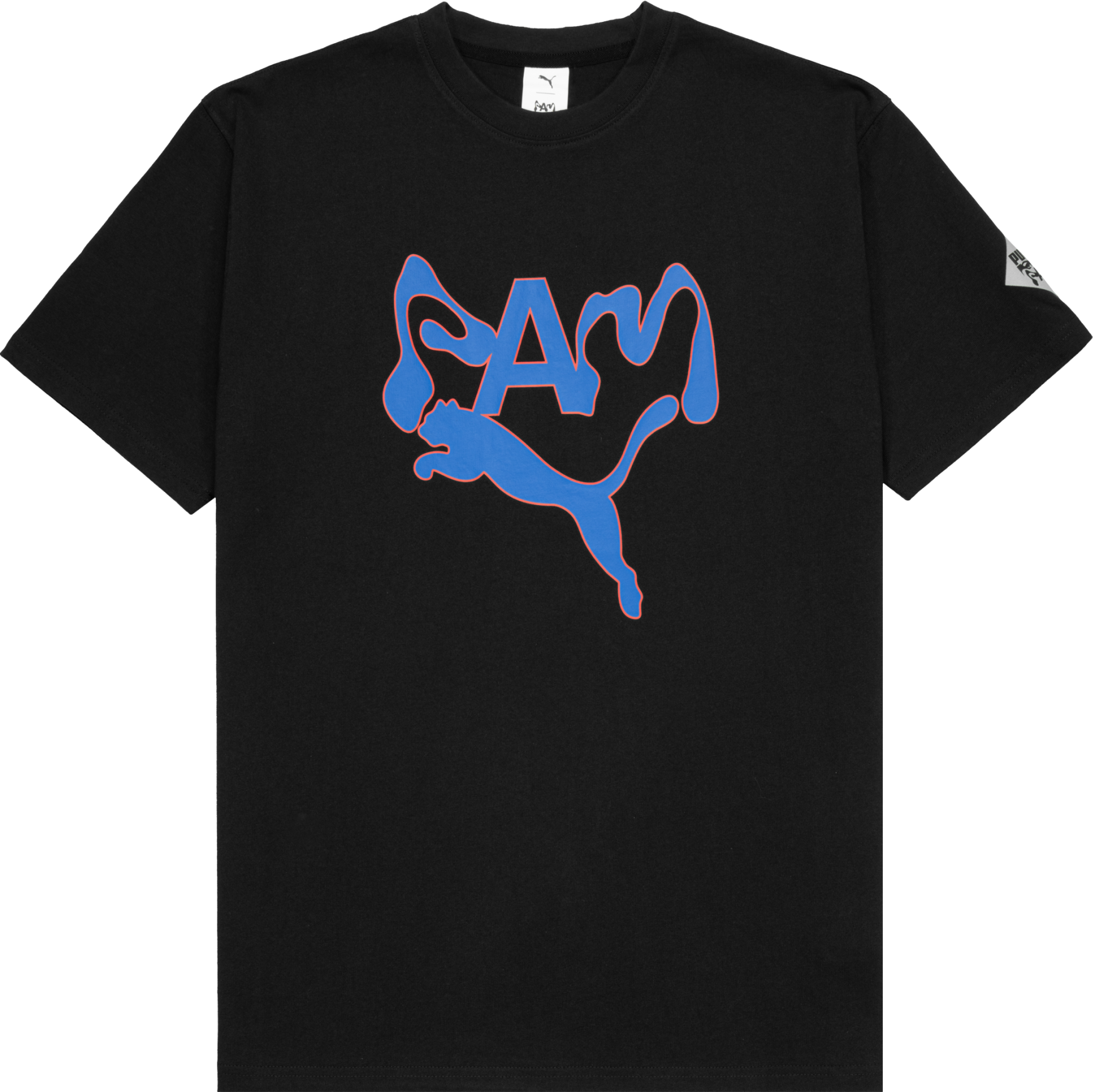PUMA x P.A.M. Graphic T-Shirt Schwarz F01