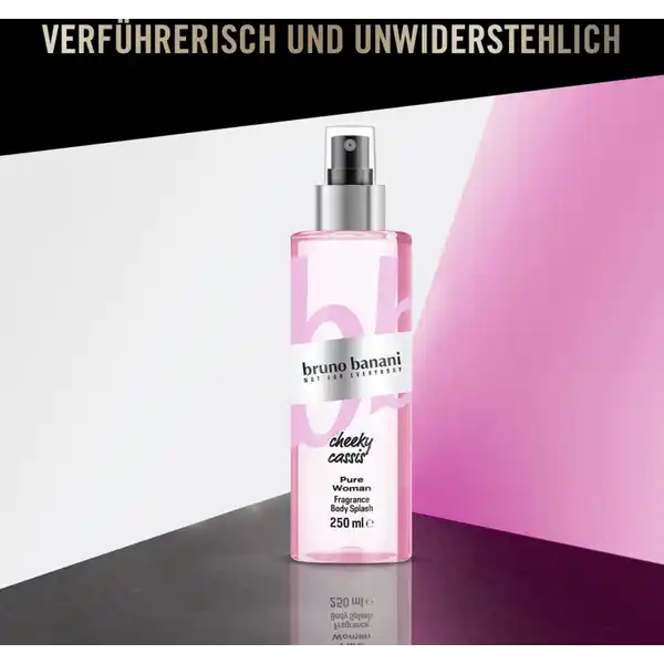 Pure Woman cheeky cassis, Body Splash 250 ml