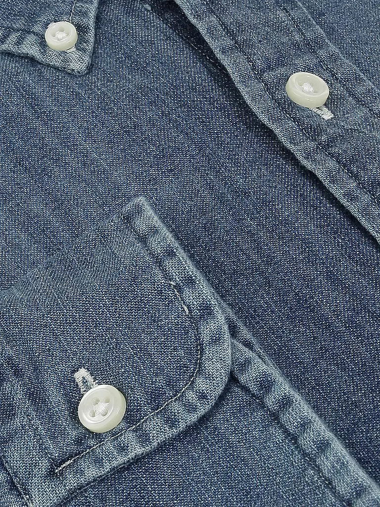 POLO RALPH LAUREN Jeanshemd Slim Fit blau