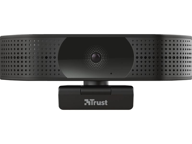 Trust Webcam Teza USB-Webcam mit 4K-Bildqualität, Autofokus und Stereomikrofonen