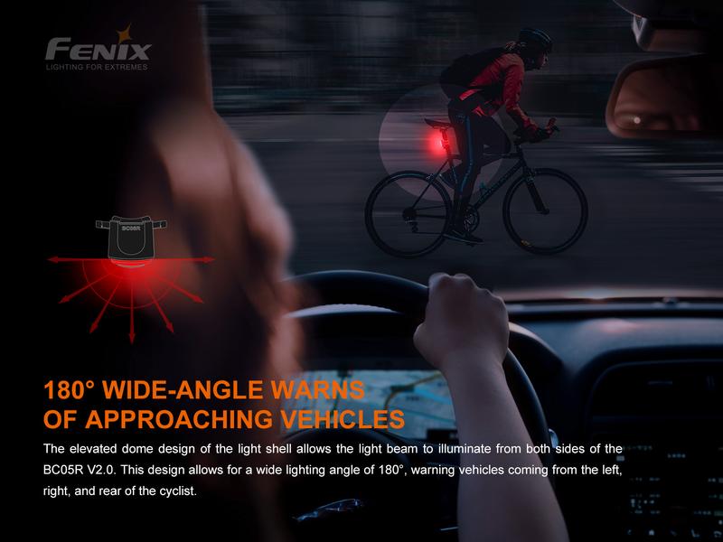 Fenix Velolampe BC05R V2.0 Rückleuchte