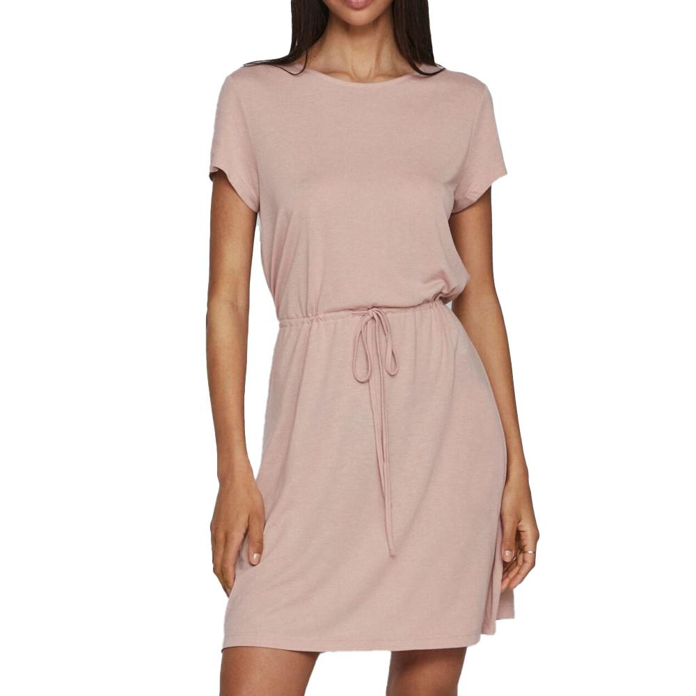 Vila Robe Rose Pâle Femme Vila Mooney