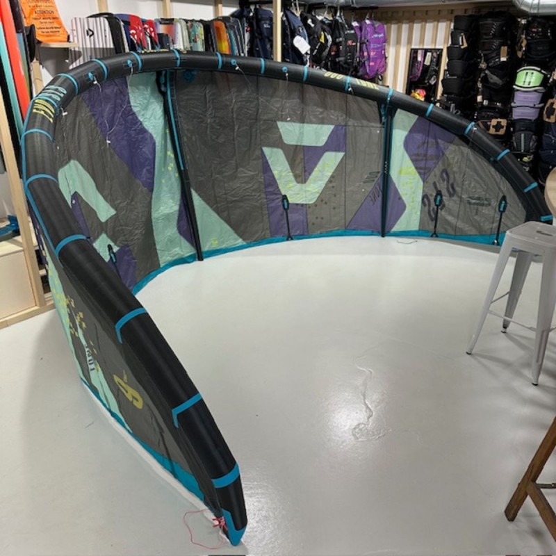 Aile kitesurf occasion Duotone Evo SLS 2023 9m - Gris - The Corner Shop