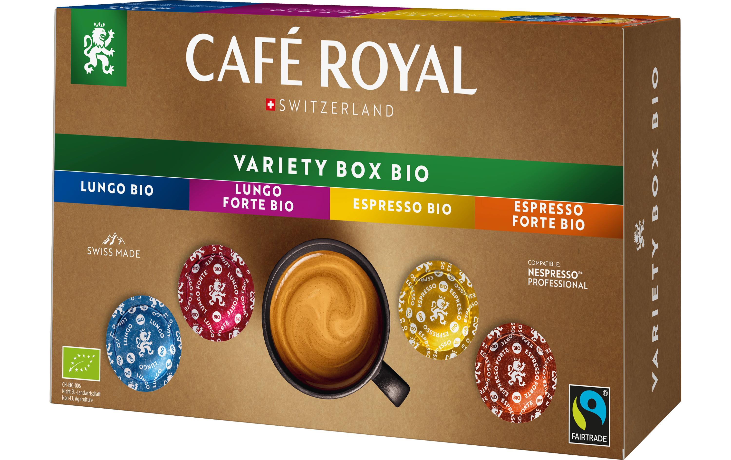 Professional Pads Variety Box Bio-Fairtrade 40 StückHochwertige Kollektion mit Nespresso Professional Pads