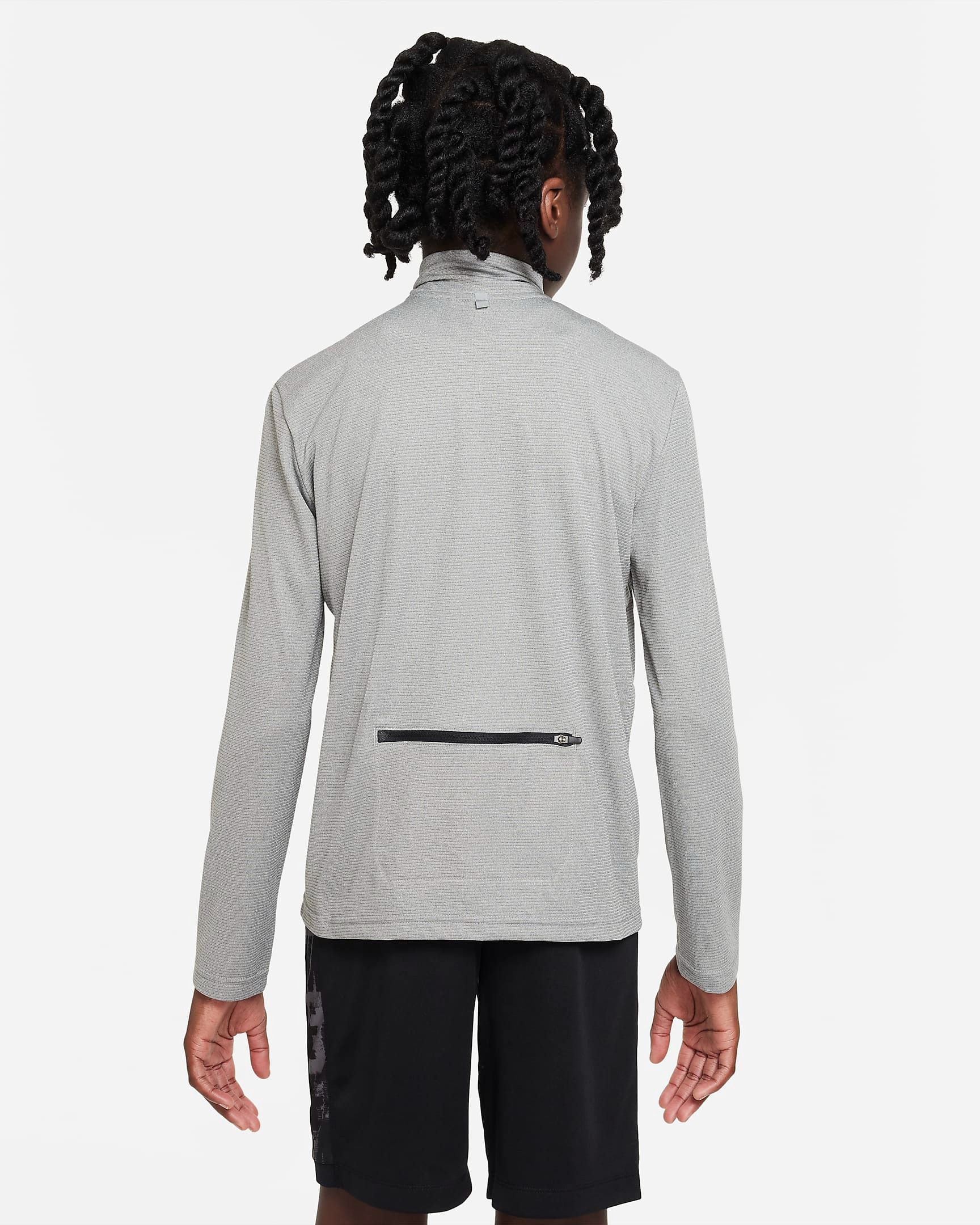 Dri-FIT Poly  Training Top Junior 091/Carbon Heather