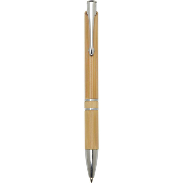 PF Concept 106253 - Stylo bille Wicker en bambou (encre noire)