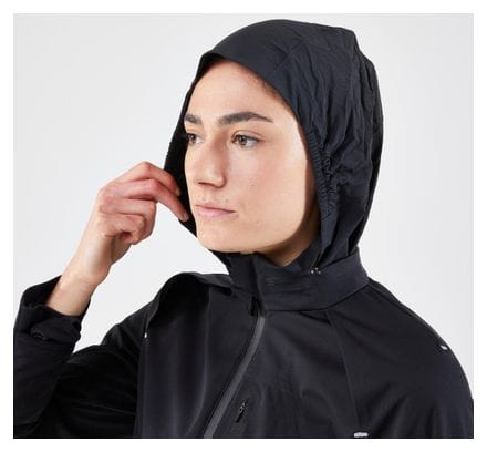 Veste Manches Longues Femme Kiprun Run 900 Warm Noir